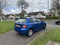Used Skoda Fabia SE 2015 Blue Hatchback