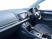 Used Skoda Karoq SE Technology 150 HP (110 kW) 2021 Emerald green metallic SUV