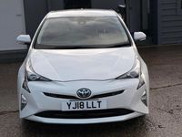 Used Toyota Prius 2022 White Hatchback