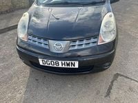 Begagnad Nissan Note Acenta 2008 Svart Halvkombi