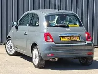 Used Fiat 500 Lounge 69 HP (50 kW) 2019 Grey Hatchback
