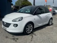 Begagnad Vauxhall Adam Jam 2014 Vit Halvkombi