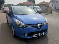 Used Renault Clio Dynamique 90 HP (66 kW) 2014 Blue Hatchback
