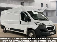 Used Peugeot Boxer S 140 HP (102 kW) 2022 White Van