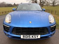 Used Porsche Macan 258 HP (189 kW) 2015 Blue SUV