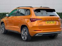 Used Skoda Karoq SportLine 150 HP (110 kW) 2024 Phoenix orange metallic SUV