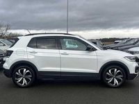 Used VW T-Cross Black Edition 95 HP (69 kW) 2023 White SUV