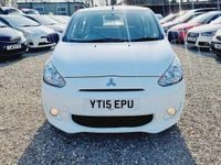 Used Mitsubishi Mirage 2015 White Hatchback