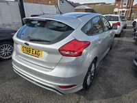 Used Ford Focus ST-Line 120 HP (88 kW) 2018 Silver Hatchback