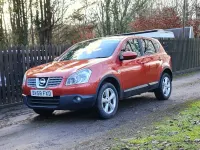 Used Nissan Qashqai Tekna 141 HP (103 kW) 2008 Orange SUV
