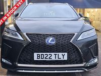 Used Lexus RX450h Sport Line 313 HP (230 kW) 2022 Black SUV