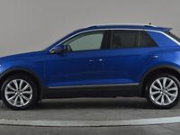 Used VW T-Roc SEL 190 HP (139 kW) 2018 Blue SUV