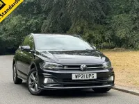 Used VW Polo R-line 95 HP (69 kW) 2021 Black Hatchback