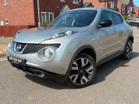 Used Nissan Juke N-TEC 110 HP (80 kW) 2014 Silver SUV