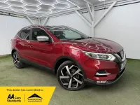 Used Nissan Qashqai Tekna+ 130 HP (95 kW) 2018 Red SUV
