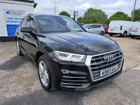 Begagnad Audi Q5 S-Line 190 HK (139 kW) 2020 Svart SUV