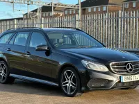 Used Mercedes E220 AMG 2016 Black Estate