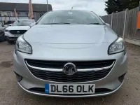 Used Vauxhall Corsa Design Edition 90 HP (66 kW) 2016 Silver Hatchback