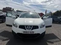 Used Nissan Qashqai +2 N-TEC 110 HP (80 kW) 2012 White SUV