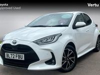 Used Toyota Yaris Hybrid Design 116 HP (85 kW) 2022 White Hatchback