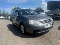 Used VW Golf V Match 105 HP (77 kW) 2007 Grey Hatchback