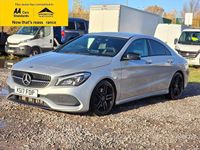 Used Mercedes CLA220 AMG line 177 HP (130 kW) 2017 Silver Sedan