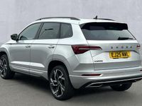 Used Skoda Karoq SportLine 150 HP (110 kW) 2025 Brilliant silver metallic SUV