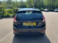 Used Ford Fiesta Zetec 75 HP (55 kW) 2015 Black Hatchback