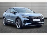 Used Audi Q4 Sportback e-tron Black Edition 210 kW (286 HP) 2025 Blue SUV