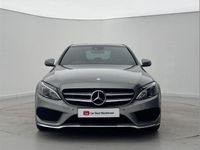Used Mercedes C250 AMG Line Premium Plus 200 HP (147 kW) 2016 Silver Sedan
