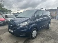 Used Ford Transit Custom 130 HP (95 kW) 2019 Blue Van