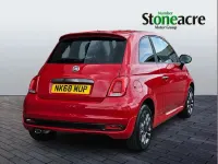 Used Fiat 500 S 69 HP (50 kW) 2018 Red Hatchback