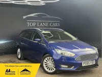 Used Ford Focus Titanium X 150 HP (110 kW) 2015 Blue Estate