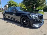 Used Mercedes C220 AMG line 2016 Black Coupe