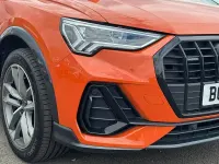 Used Audi Q3 Black Edition 190 HP (139 kW) 2022 Orange SUV