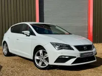 Used Seat Leon FR 150 HP (110 kW) 2019 White Hatchback