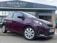 Used Peugeot 108 Active 68 HP (50 kW) 2015 Mauve/purple Hatchback