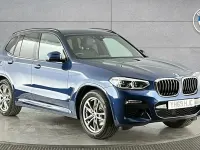 Used BMW X3 M Sport 190 HP (139 kW) 2019 Blue SUV
