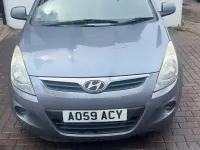 Used Hyundai i20 Comfort 101 HP (74 kW) 2009 Grey Hatchback