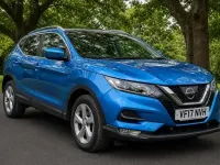 Used Nissan Qashqai Acenta 110 HP (80 kW) 2017 Blue SUV