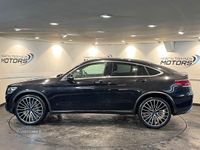 Used Mercedes GLC220 AMG line 2021 Black Coupe