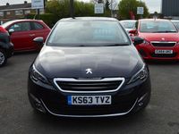 Used Peugeot 308 115 HP (84 kW) 2014 Blue Hatchback