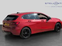 Used BMW 118 Sport Line 134 HP (98 kW) 2021 Red Hatchback