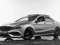 Used Mercedes CLA220 AMG line 2018 Grey Coupe