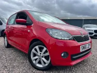 Used Skoda Citigo SE L 2016 Red Hatchback