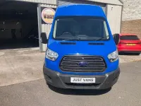Used Ford Transit 100 HP (73 kW) 2015 Blue Van