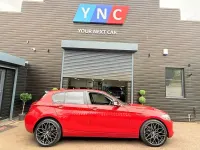 Used BMW 120 Sport Line 2017 Red Hatchback