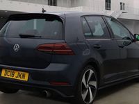 Used VW Golf VII GTI 230 HP (169 kW) 2018 Blue Hatchback