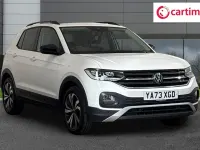 Used VW T-Cross Black Edition 115 HP (84 kW) 2024 White SUV