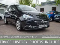 Begagnad Vauxhall Corsa SRi 2019 Svart Halvkombi